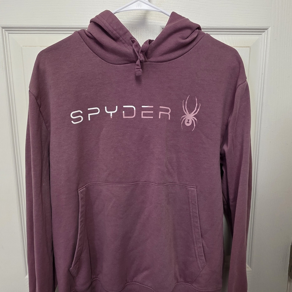 Spyder Womens Mauve Hoodie Sweater